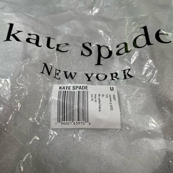 kate spade new york Tilly Quilted Fabric Large Tote, Cosmetic Pink - Picture 7 of 11